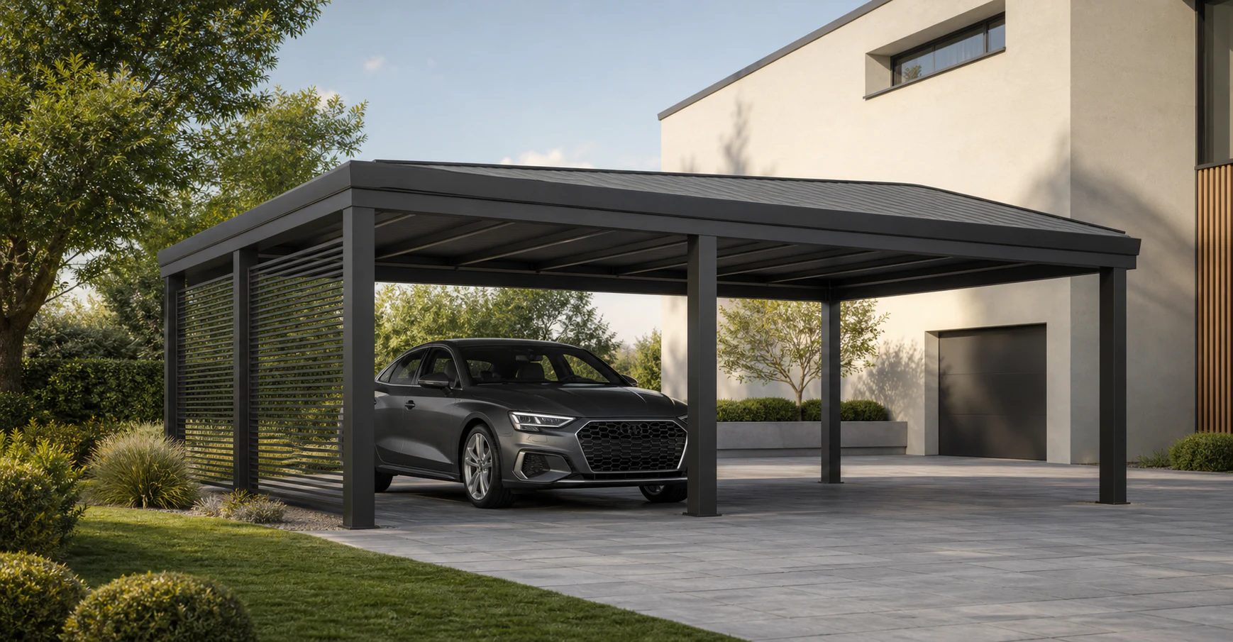 3D configurator for modular carports